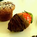 ゆー0616's cooksnap of when they made GODIVA風♡苺チョコレートディップ.