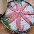 Jock's cooksnap of when they made 香り箱（かにかま）の押し寿司♪.