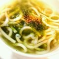 ＊アベリ＊'s cooksnap of when they made ランチに☆あおさ入り関西風うどん.