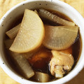 ちぃ−ち−chan's cooksnap of when they made 鶏肉と大根の煮物.