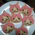 わーきち's cooksnap of when they made 妖怪ウォッチ　ジバニャンクッキー！！.