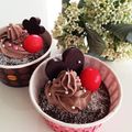 とときっちん☆'s cooksnap of when they made ふんわりカップケーキ☆バレンタインに.