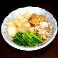 みょごろ's cooksnap of when they made 厚揚げと蕪の含め煮.
