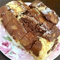 おすえさん's cooksnap of when they made HMで☆簡単マーブルパウンドケーキ.