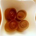 りりぷりん's cooksnap of when they made 洋酒香る＊*大人の林檎チョコ.