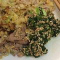 peachcookie's cooksnap of when they made 簡単☆ほうれん草の胡麻和え.