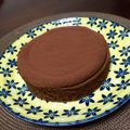 ねこがたべるもち's cooksnap of when they made 小麦粉を使わない簡単しっとりチョコレートケーキ.
