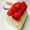 Myuu♡'s cooksnap of when they made ストロベリーチーズロールケーキ.