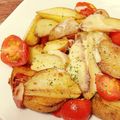ぱすてゆ's cooksnap of when they made 新じゃが、プチトマトのとろーりチーズ.