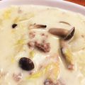 hageo's cooksnap of when they made 母の日。しめじたっぷりのホワイトシチュー.
