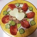 miiimama's cooksnap of when they made バレンタイン♪ハートサラダ2.