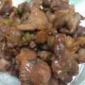 さい♪♪'s cooksnap of when they made 酒呑みレシピ♪砂肝銀皮の大蒜醤油炒め♪.