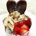 nanakappa's cooksnap of when they made ふんわりカップケーキ☆バレンタインに.