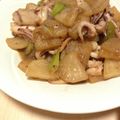 ねこ相撲's cooksnap of when they made 絶品！イカと大根のバター醤油炒め☆.