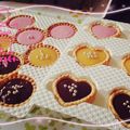 ＊YuKaMo＊'s cooksnap of when they made バレンタイン♪いちごのチーズタルト.