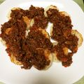 あめ223♪'s cooksnap of when they made 冷凍ＯＫ(´∀`)♪基本のミートソース.