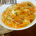 のりまきさんち。's cooksnap of when they made カニカマで 簡単 かに玉 甘酢あんかけ♡.