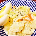 0222☆'s cooksnap of when they made ジャガイモとキャベツのサラダ.