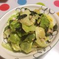 しゅうゆうけいはる母's cooksnap of when they made ☆わかめとキャベツ♪ツナ和えサラダ.