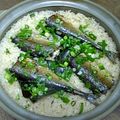 kstmam's cooksnap of when they made 炊き込み秋刀魚ご飯♪.