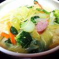 aaivamm's cooksnap of when they made 簡単♡スープパスタ.