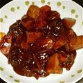 ちびのりのり☆'s cooksnap of when they made 赤ワインで作るビーフシチュー.