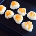 kumikon's cooksnap of when they made にんにく味噌の焼きおにぎり♫.