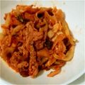 みゆき_______'s cooksnap of when they made 春キャベツin！辛☆旨☆大人の豚キムチ.