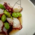 豆と麦's cooksnap of when they made タコと枝豆* 〜の梅味サラダ☻.