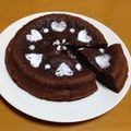 りょん。。's cooksnap of when they made バレンタインに、超しっとりガトーショコラ.