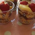 Love©hu's cooksnap of when they made 簡単レンジカスタードのいちごカップ♪.