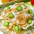 AyakoOOOOO's cooksnap of when they made 豆乳ごまだれ冷やしうどん.