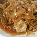 CoffeeCoco's cooksnap of when they made 酢豚風あんかけ焼きそば.