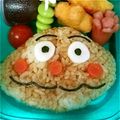 minarinまま's cooksnap of when they made カレーパンマン弁当（キャラ弁）.