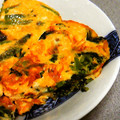 まりー犬's cooksnap of when they made ほうれん草とチーズのオムレツ.