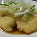 ひっと。's cooksnap of when they made ヘルシー★揚げない揚げだし豆腐★.