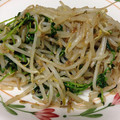 ダイスケ0605's cooksnap of when they made もやしと豆苗の炒めナムル.