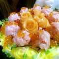 chanlina's cooksnap of when they made ひな祭りに♪ちらし寿司ケーキ.