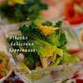 ruruchirin's cooksnap of when they made プチヴェールの寿司酢＆胡麻油.