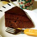 Vちぇりー's cooksnap of when they made ホットケーキミックスでチョコレートケーキ.