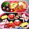 DOOLY's cooksnap of when they made *バレンタイン❤大人なハートのお弁当*.