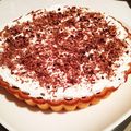 Kiiponyo's cooksnap of when they made アメリカ風★チョコレートクリームパイ.