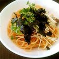 yuyayazu's cooksnap of when they made 絶品！！みんな大好き明太子スパゲティ.