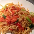 すみっこ2011's cooksnap of when they made プチトマトと桜えびのパスタ♪.