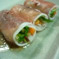 つけな's cooksnap of when they made スティック野菜の生ハム巻きサラダ.