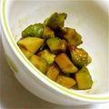 まあぷぅ's cooksnap of when they made ごはんにお酒に♪ アボカドだけ！甘辛炒め.