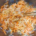 ゆいまるneco's cooksnap of when they made 大根・にんじん・もやしのナムル.