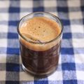ぽっぽぺぺ's cooksnap of when they made 泡立つアイスカフェオレ♪ラテビア.