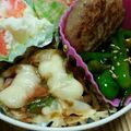 ソラねこ22's cooksnap of when they made お弁当に♪長ネギとハムのチーズ焼き.
