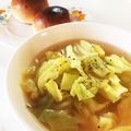 結奏ママ♪'s cooksnap of when they made 旨みたっぷりキャベツスープ.